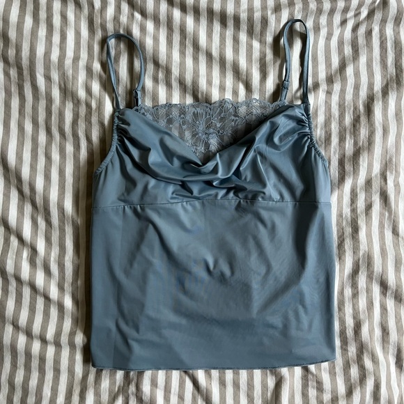Free People Lace Cowlneck Top - Picture 1 of 4